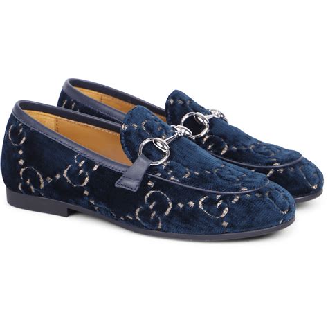 blue velvet gucci loafers.